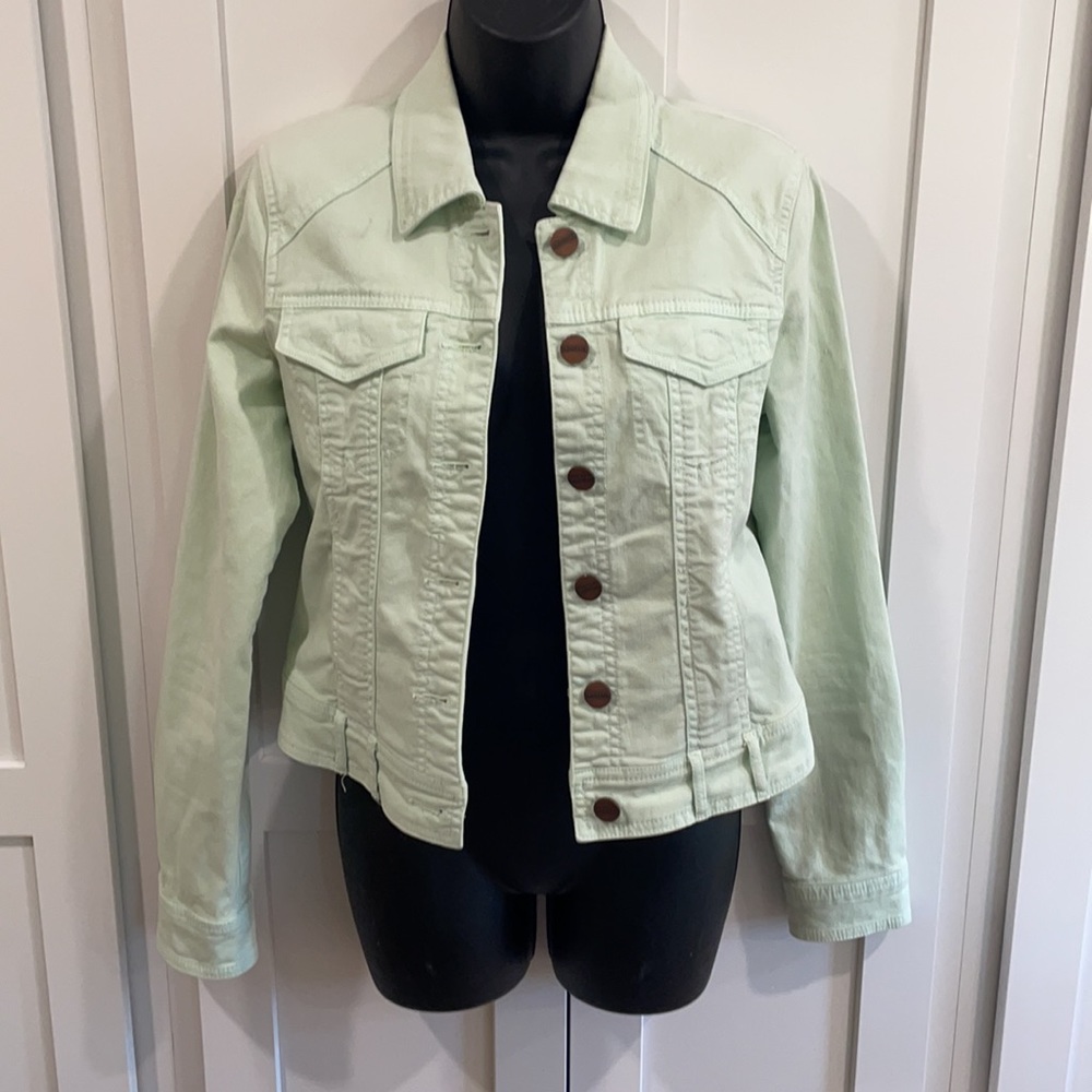 Sanctuary for Anthropologie mint jacket small